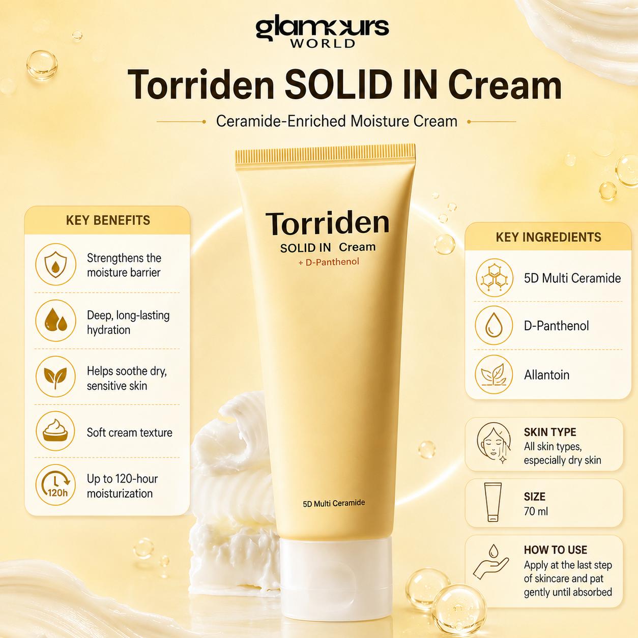Torriden SOLID IN Cream 70ml